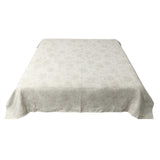 DT Jacquard Light Luxury 100% Pure Hanma Bed Sheet&High Texture Bare Sleep&Grade Breathable and Dry Designer Style Four Seasons Printed Lotus Flower
