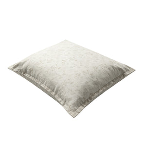 DT100% pure Chinese linen jacquard pillowcase with a pair of envelopes & antibacterial and breathable & household style, light luxury and comfortable pillowcase pattern, a pair of small jungles.