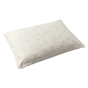 DT100% Pure Hemp Jacquard Pillowcase Pair Set Envelope&Antibacterial Breathable&Home Style Light Luxury Comfortable Pillowcase Pattern Lotus Flower Pair