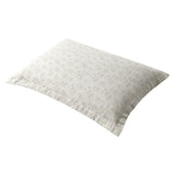 DT100% pure Chinese linen jacquard pillowcase with a pair of envelopes & antibacterial and breathable & household style, light luxury and comfortable pillowcase pattern, a pair of Shiyu.