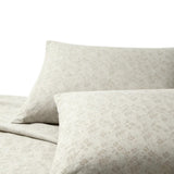 DT100% pure hemp bedding three-piece set & Jacquard light luxury wrapped sheet envelope pillowcase & spring and summer breathable jacquard pattern-Shiyu three-piece set