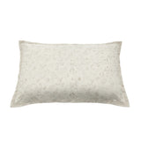 DT100% pure Chinese linen jacquard pillowcase with a pair of envelopes & antibacterial and breathable & household style, light luxury and comfortable pillowcase pattern, a pair of small jungles.