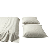 DT100% pure hemp bedding three-piece set & Jacquard light luxury wrapped sheet envelope pillowcase & spring and summer breathable jacquard pattern-Shiyu three-piece set