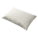 DT100% pure Chinese linen jacquard pillowcase with a pair of envelopes & antibacterial and breathable & household style, light luxury and comfortable pillowcase pattern, a pair of Shiyu.
